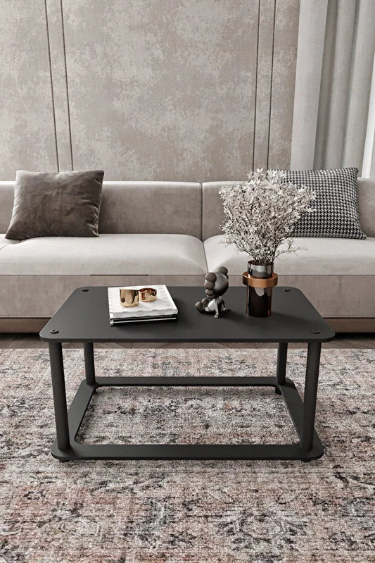 HOLE Masivo Orta Sehpa 68x42 DİKDÖRTGEN SİYAH