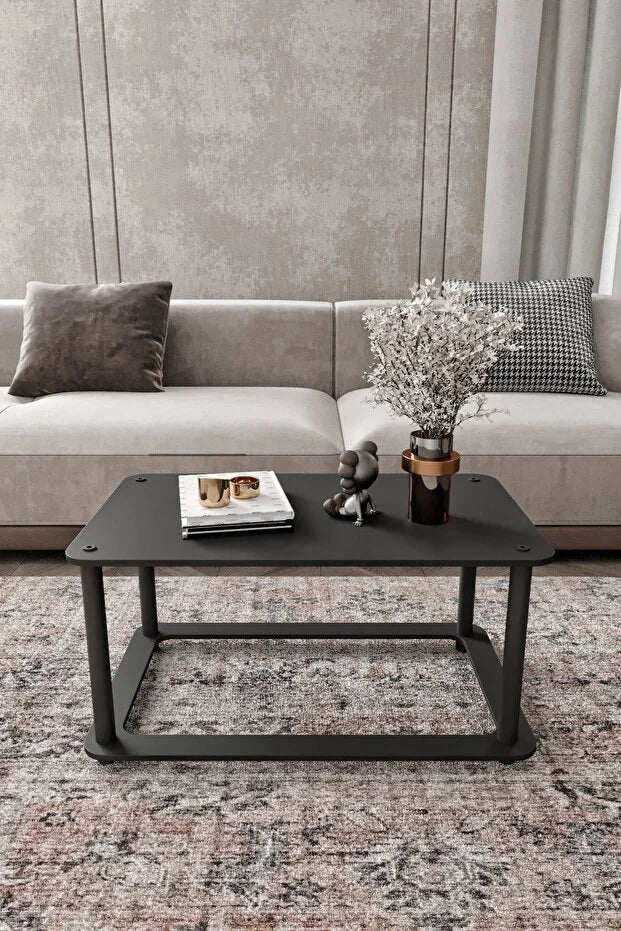 HOLE Masivo Orta Sehpa 68x42 DİKDÖRTGEN SİYAH